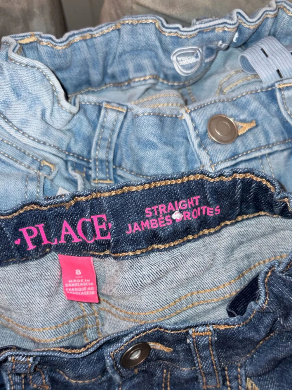 Bundle of 10 Size 8Y Girls Children's Pants, Jean, and Shorts